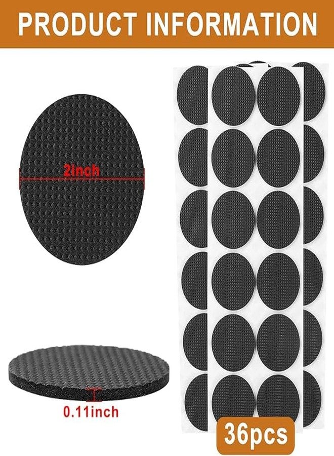 VALUEVIBES Non-Slip Furniture Pads - Set of 48 Round 1 Inch Adhesive Grippers for Sofa, Chair, Table | Anti-Skid Pads for Furniture | Prevents Sliding on Hardwood, Tile & Wood Floors (48, Round) - Image 3