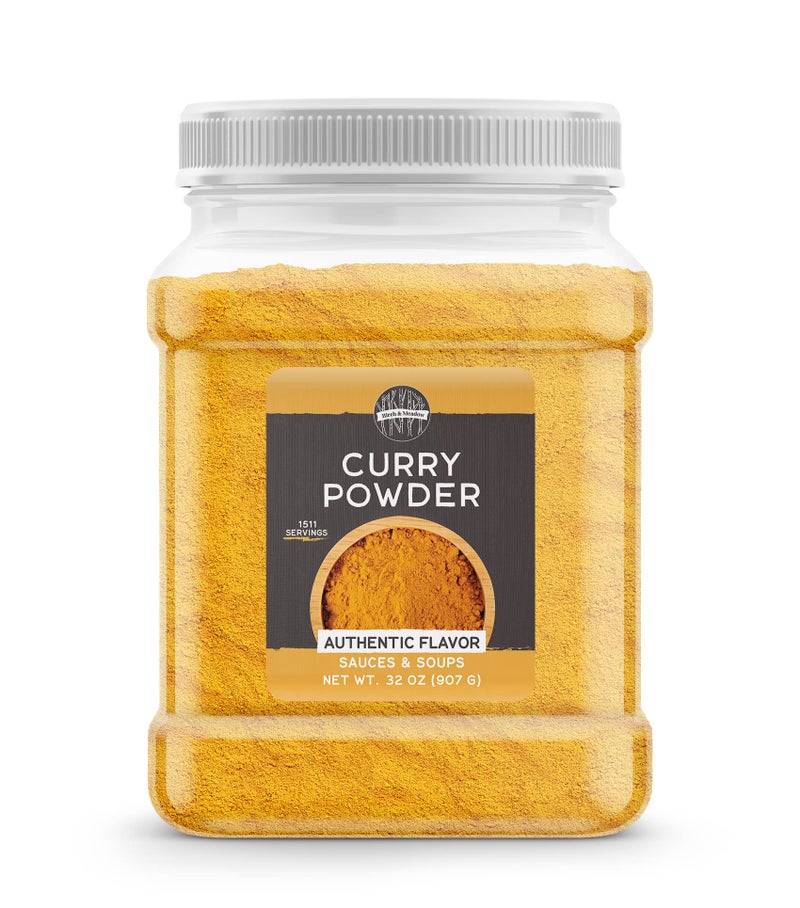 Birch & Meadow 2 lb of Curry Powder, Stews & Soups, Authentic Flavor - Image 1
