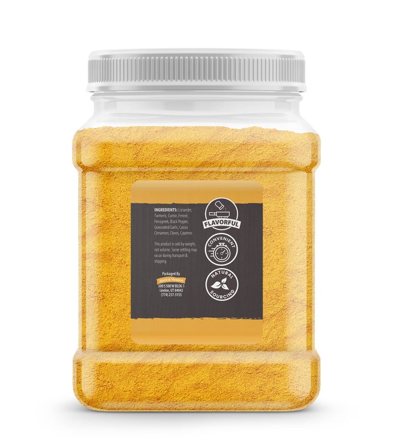 Birch & Meadow 2 lb of Curry Powder, Stews & Soups, Authentic Flavor - Image 2