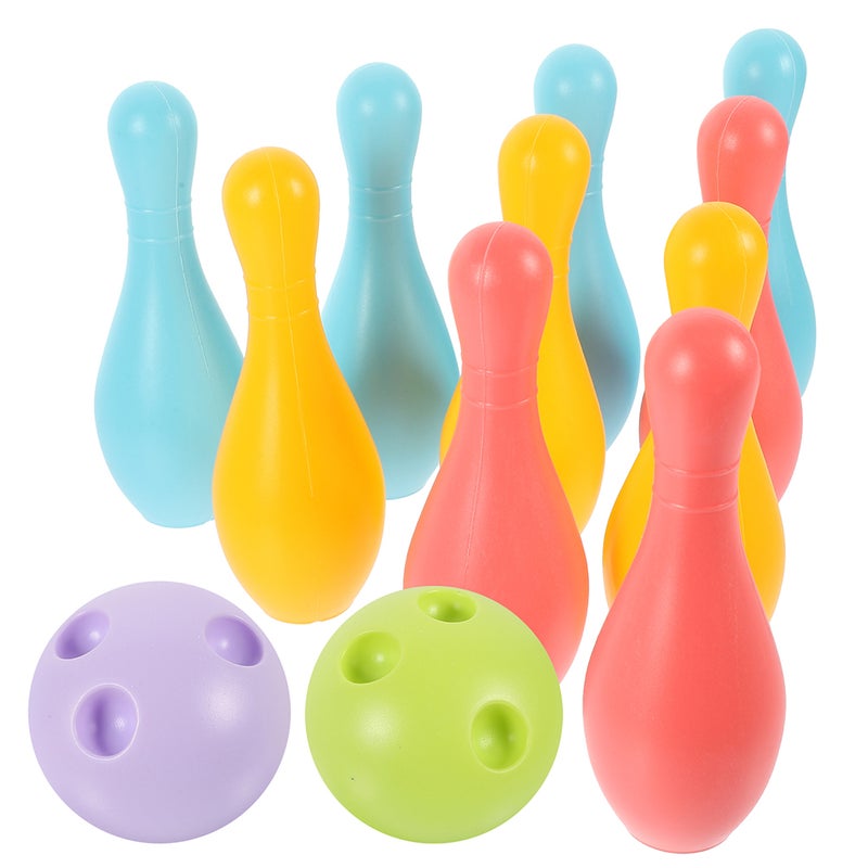 2 Sets of Games Bowling Games Bowling Set Party Toddler Bowling Set Toy - Image 2