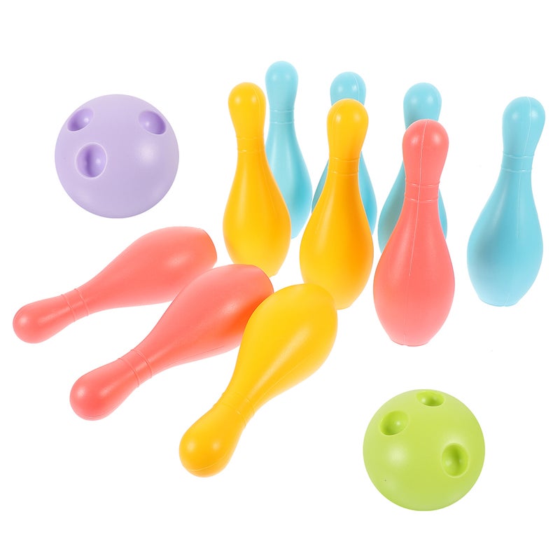 2 Sets of Games Bowling Games Bowling Set Party Toddler Bowling Set Toy - Image 3