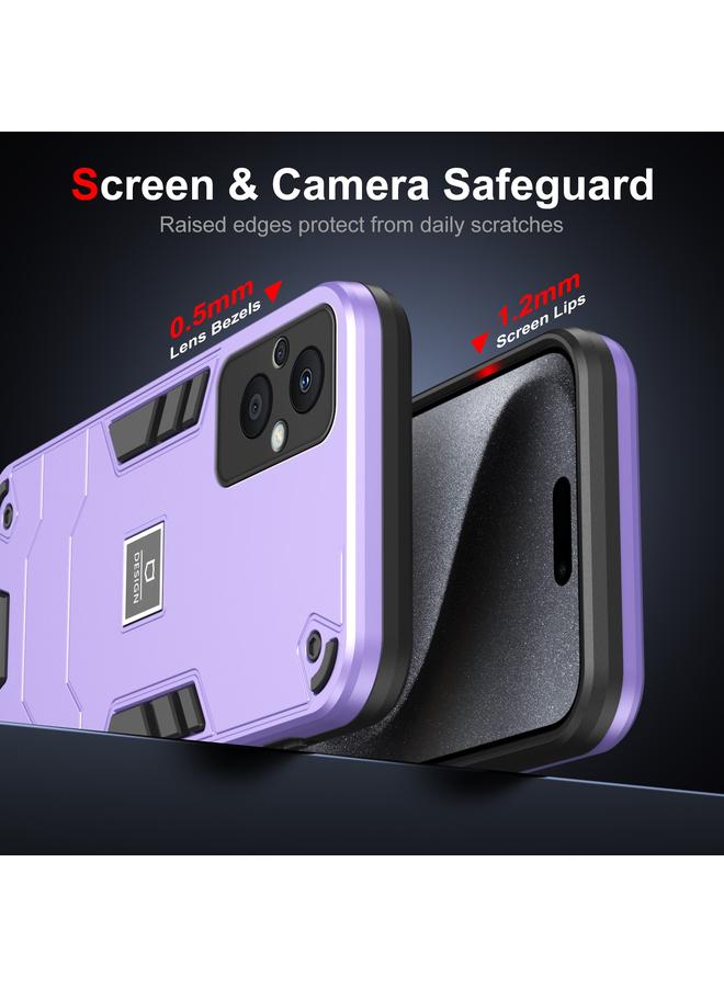 S-TOP Case For OPPO Reno7 Z 5G 2 in 1 Shockproof Phone Case - Image 2