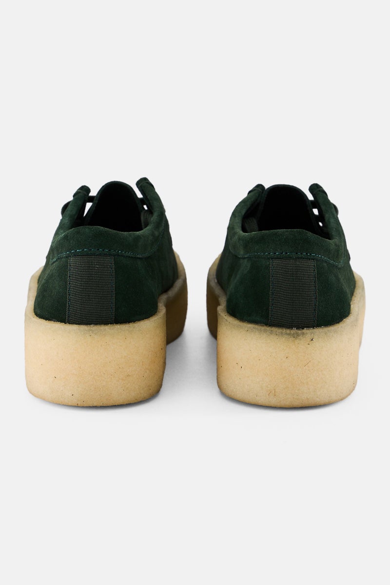 clarks أحذية كاجوال نسائية من نوع والابي بكعب قياسي، لون أخضر داكن - Image 2