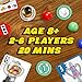 BIG POTATO Whirly Derby The All Action Marble Racing Game New Family Board Game for 26 Players Age 8 - Image 4
