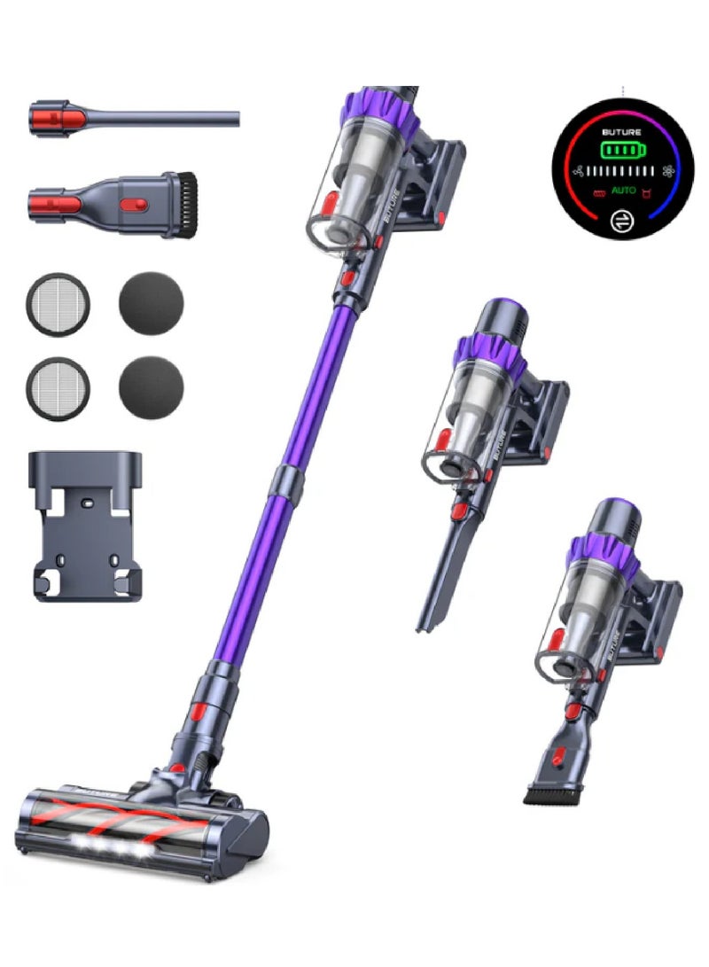 BuTure Vacuum Cleaner VC70 Cordless Vacuum Cleaner, Lightweight Handheld Vacuum, 450W 33KPa Stick Vacuum with Brushless Motor, up to 55 Min Runtime, for Pet Hair/Hardwood Floor/Carpet - Image 1