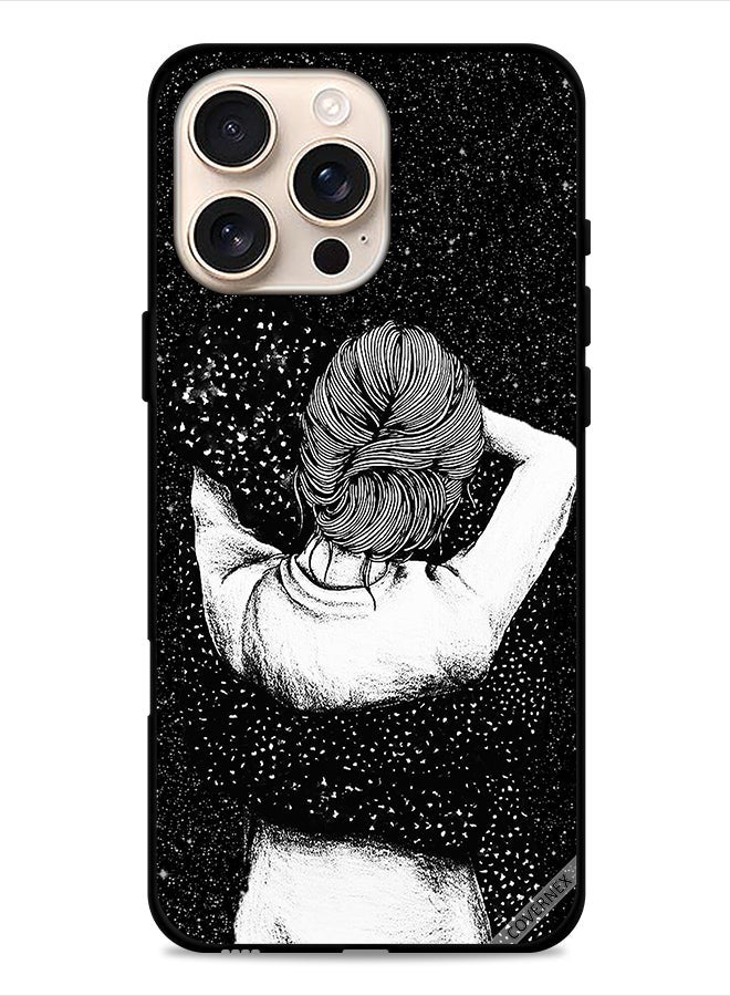 Covernex Apple iPhone 16 Pro Max Protective Case Cover Night Imagination Of Doodle Girl - Image 1