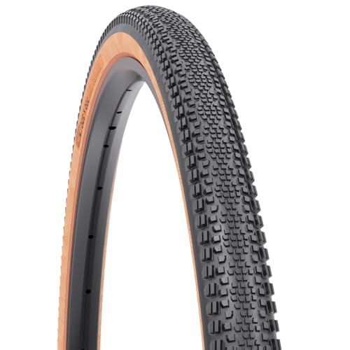 WTB Riddler 700 x 37 Gravel Bike Tire, Tubeless Ready Folding Bead, Lightweight Fast Rolling, 60tpi, Iconic Tan Sidewall, Dual DNA for Adventure Rides - Image 1