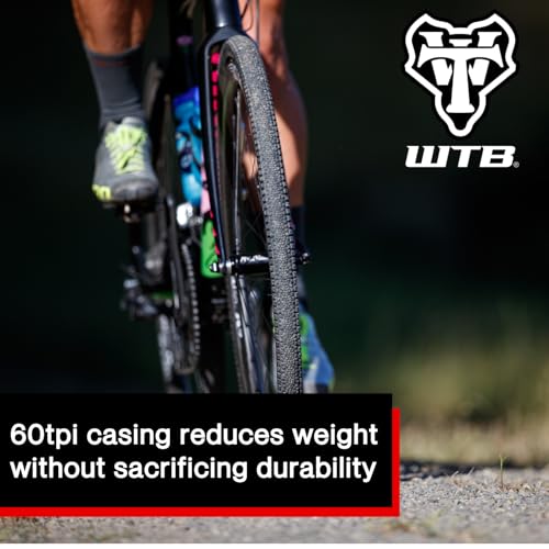 WTB Riddler 700 x 37 Gravel Bike Tire, Tubeless Ready Folding Bead, Lightweight Fast Rolling, 60tpi, Iconic Tan Sidewall, Dual DNA for Adventure Rides - Image 3