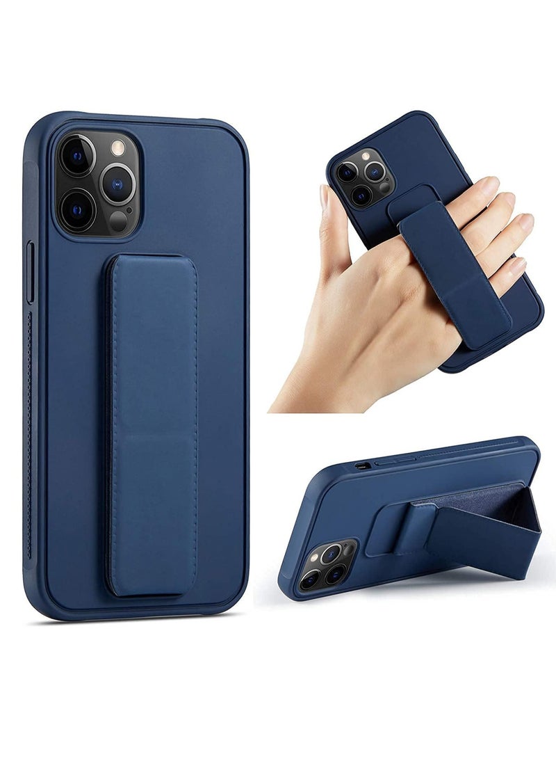 BORTONY Protective Case Cover with Finger Grip Stand for Apple iPhone 13 Pro - Image 1