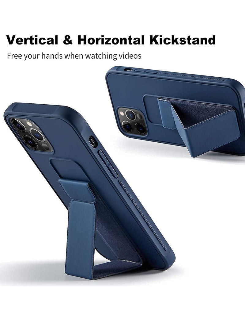 BORTONY Protective Case Cover with Finger Grip Stand for Apple iPhone 13 Pro - Image 2