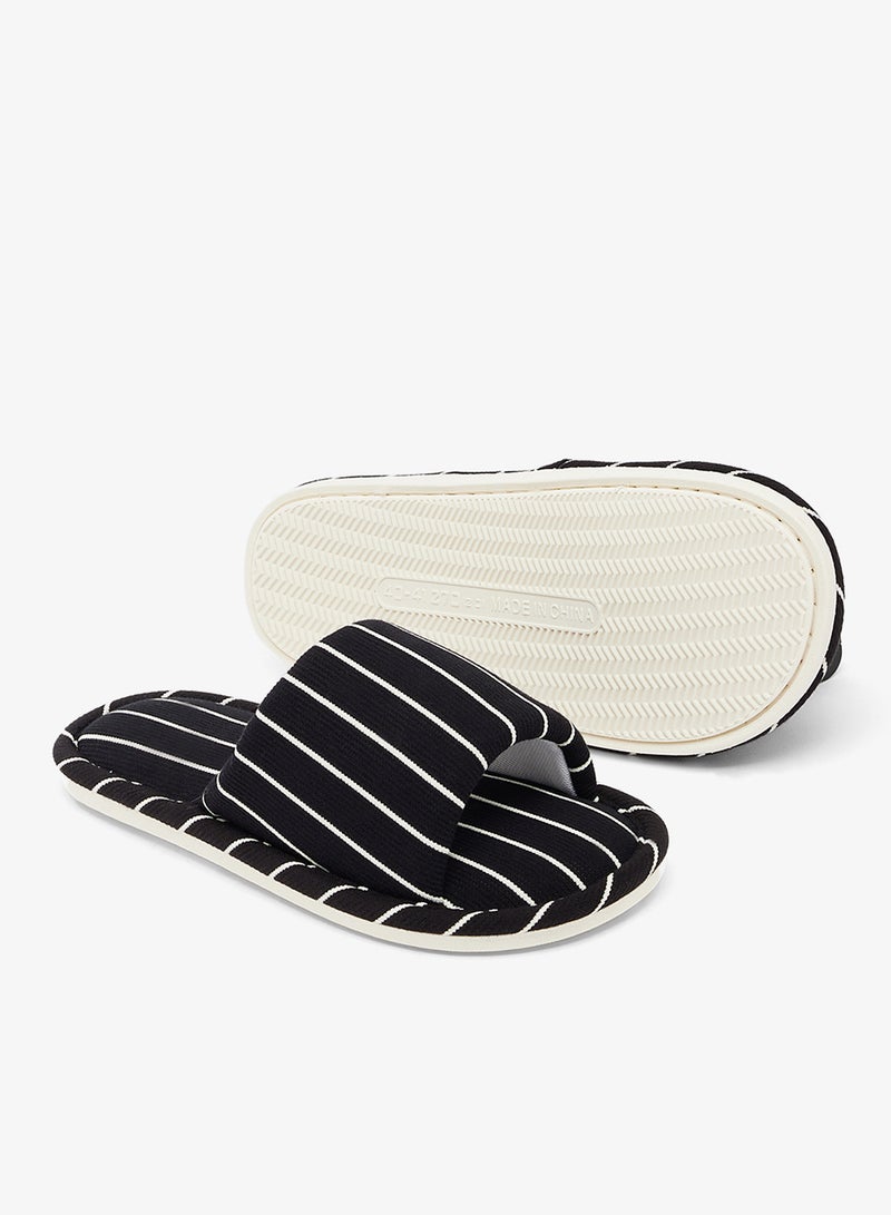 Ginger Cozy Stripe Bedroom Slipper - Image 3