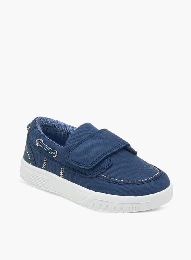 LBL by Shoexpress Boys Textured Shoes With Hook & Loop Closure Ramadan Collection - Image 1