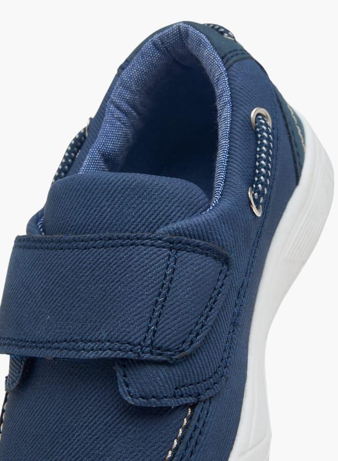 LBL by Shoexpress Boys Textured Shoes With Hook & Loop Closure Ramadan Collection - Image 4