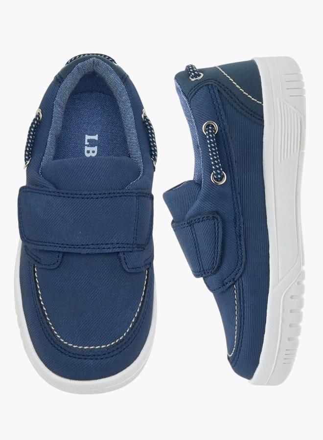 LBL by Shoexpress Boys Textured Shoes With Hook & Loop Closure Ramadan Collection - Image 2