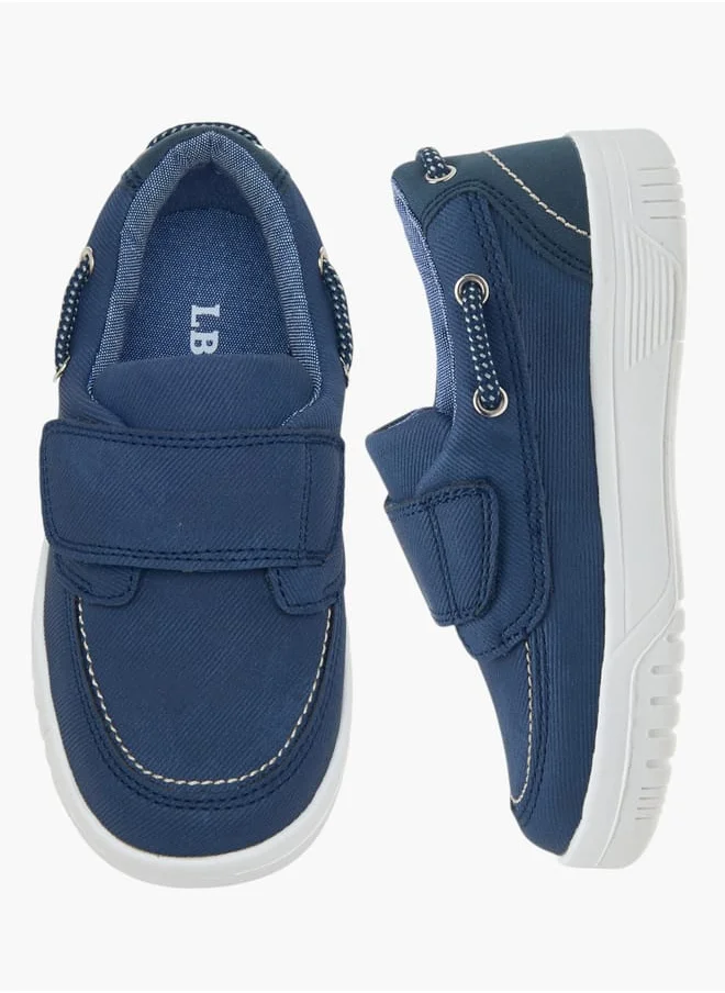 ال بي ال من شو اكسبرس Boys Textured Shoes With Hook & Loop Closure Ramadan Collection