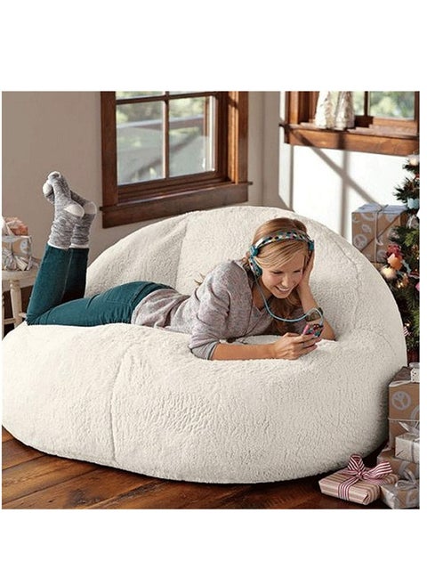 Ultra Comfy unfilled Lamb Velvet Lazy Sofa Set