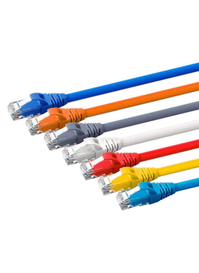 Generic - Mingxi Super Six Network Jumper High-speed Gigabit Non-shielded Pure Copper Computer Router Broadband Data Center Network-Color:Super Six Blue-Line Length:25 M - Image 1