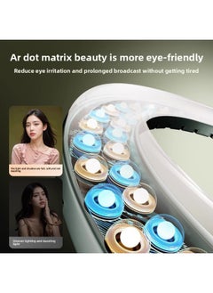General Live Anchor Special Fill Light Mobile Phone Beauty Lighting Desktop Ring Light Photo Indoor Portrait Selfie Light-Light Source Color:Desktop Model 【26cm Beauty Lamp + Single Camera + Selfie】 Weighte  - Image 5