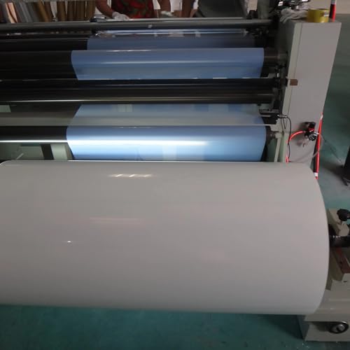 Tiger-Hoo 24" x100ft. 1 Roll Screen Printing Film Waterproof Inkjet Transparent Film for Water-based Pigment and Dye Ink Jet Printers - Image 3