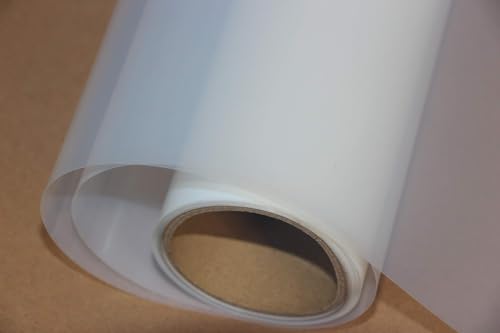 Tiger-Hoo 24" x100ft. 1 Roll Screen Printing Film Waterproof Inkjet Transparent Film for Water-based Pigment and Dye Ink Jet Printers - Image 5