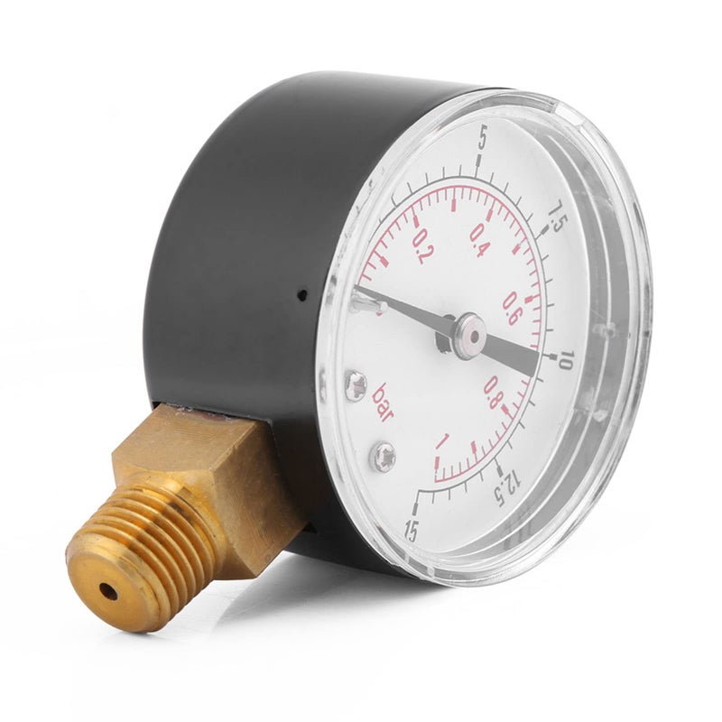 Mini Portable Low Pressure Gauge For Water Air Oil With BSPT Thread - Image 3