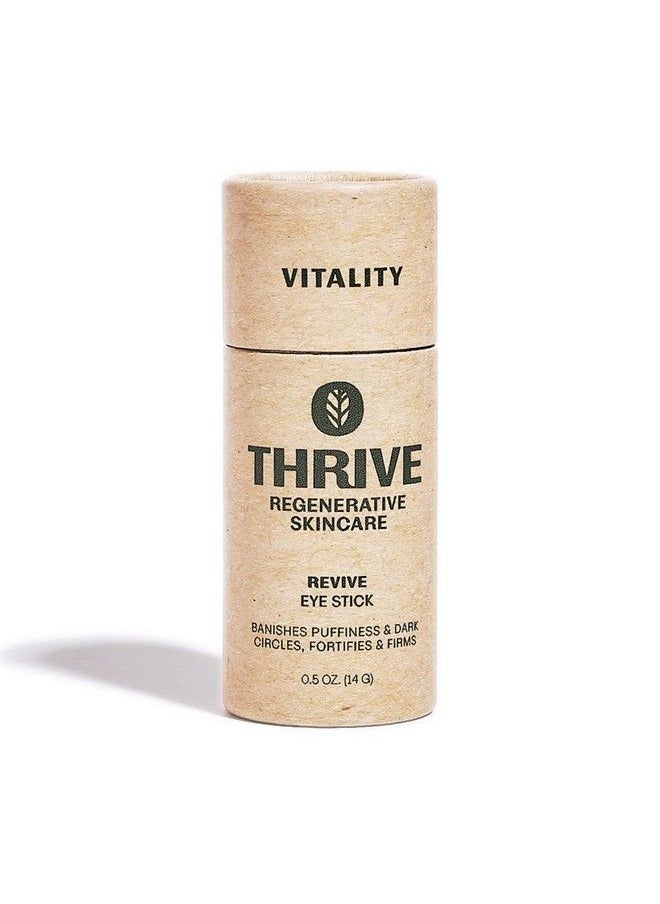 thrive natural care - Thrive Revive Eye Balm Stick Under Eye Brightener Reduces Puffy Eye Bags Vegan Made In Usa 0.5 Oz - Image 1