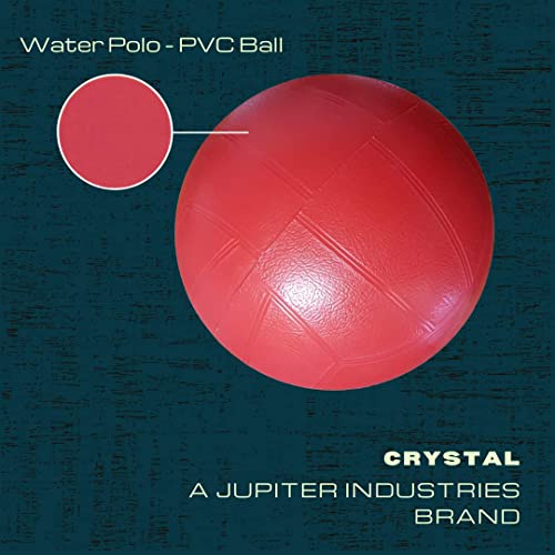 Jupiter Industries Inflatable Vinyl Handball for Pool, Beach & Garden|Perfect for Outdoor & Indoor Play|PVC Ball for Kids with 2 Inflating Pins|Size : 22cm (9 Inches)|Red Earth - Image 2