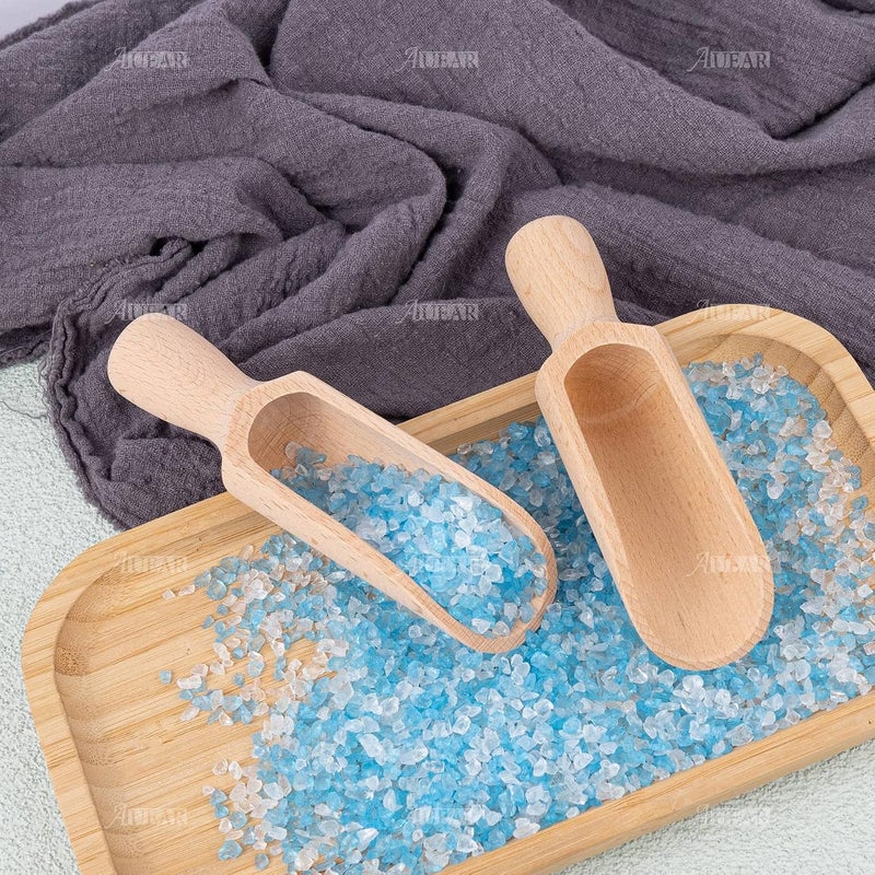 AUEAR , 6 Pack Mini Wooden Scoops Wooden Candy Spoons for Tea Coffee Cereal Seasoning Pepper - Image 5