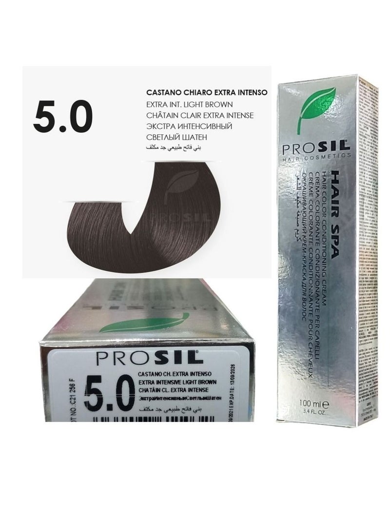 بروسيل صبغه شعر كريمي بني فاتح طبيعي جدا مكثف رقم 5.0 - Image 1