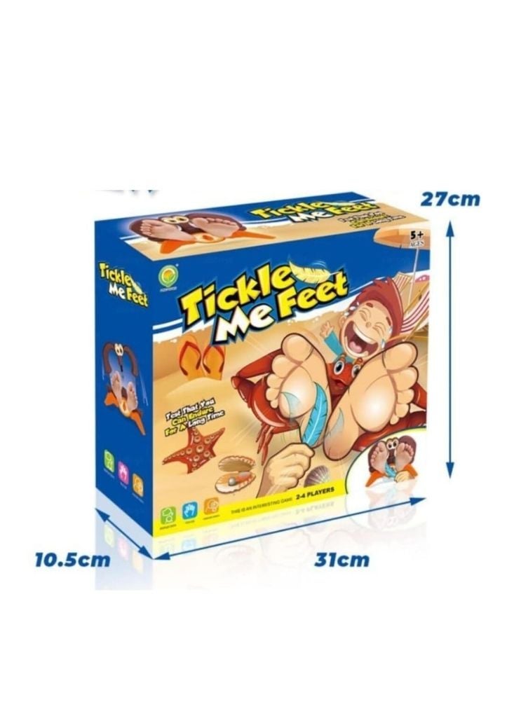Premium Tickle Me Feet Board Game – Fun Family Game for Kids with Laugh Challenge - Image 1