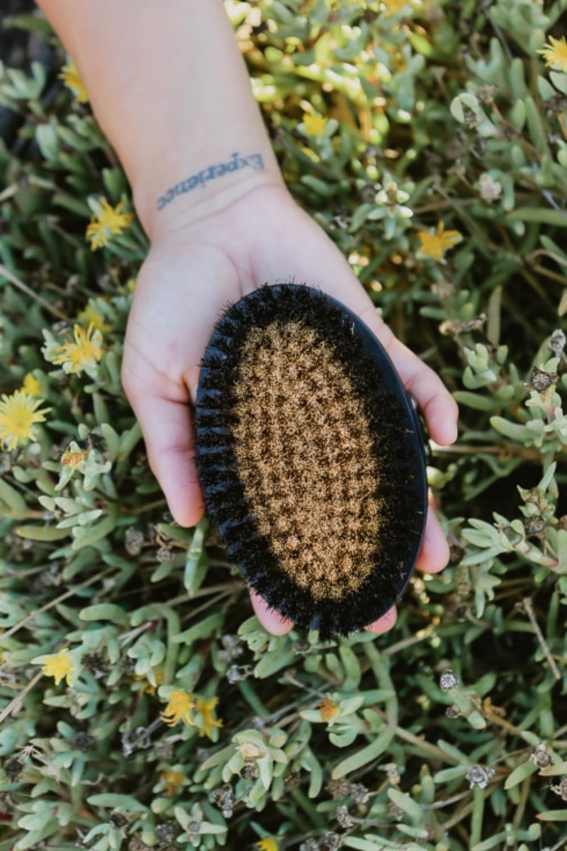 HOT HAVEN Ionic Copper Dry Brushing Body Brush for Lymphatic Drainage, Exfoliating Body Dry Brush for Radiant Skin, Dry Skin Brush for Cellulite, Blood Circulation Improvement, Reduce Stress - Image 2