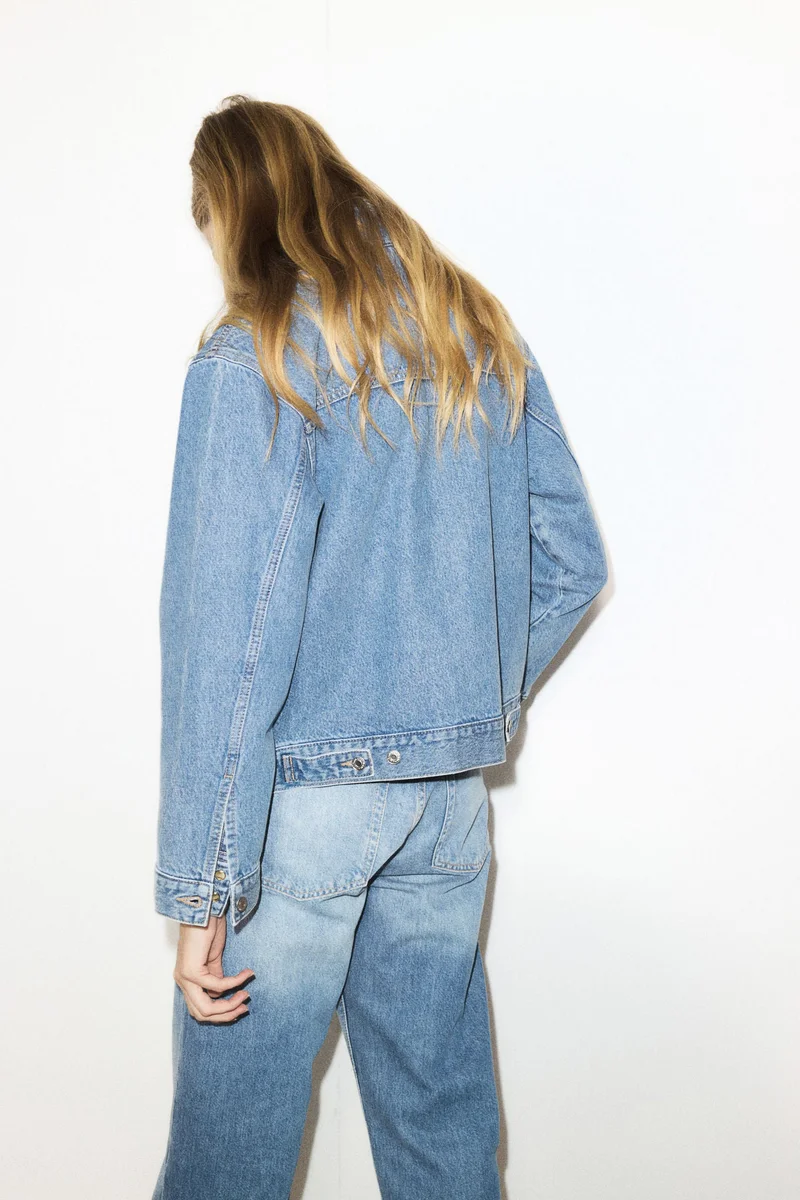 اتش اند ام جاكيت دنيم