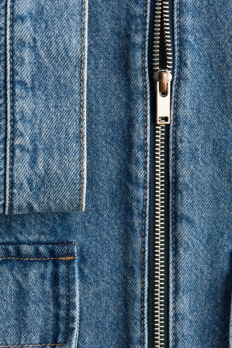 اتش اند ام جاكيت دنيم