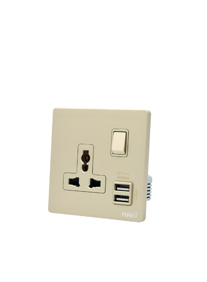 MAAT Single Switch Universal Socket 