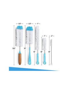 Generic Set of 5 Bottle Brushes for Cleaning Baby Bottles  - Image 3