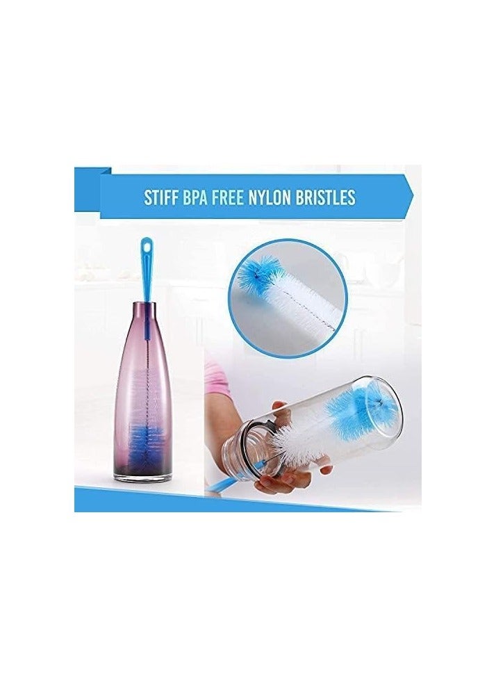 Set of 5 Bottle Brushes for Cleaning Baby Bottles - Image 5