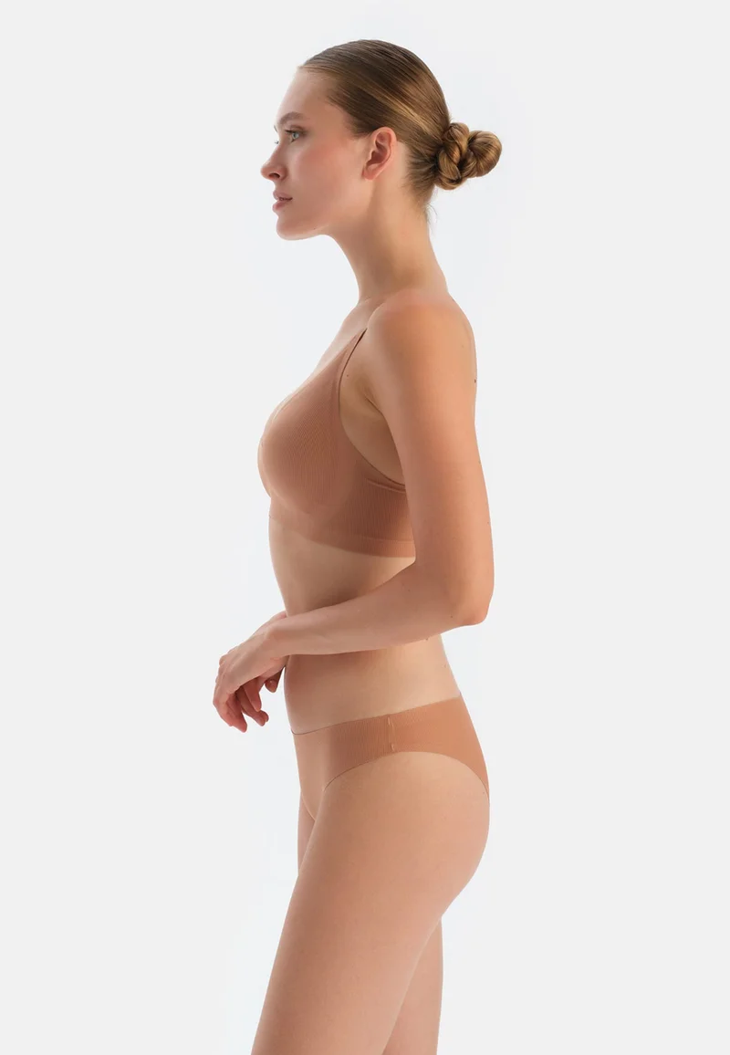 dagi  Brown Non Padded Wired Soft Bra for Women | Best Price UAE