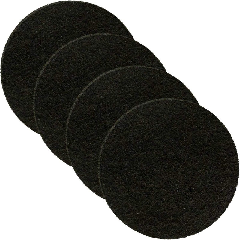 375  4 Pack Activated Charcoal Compost Bin Filter  Cooler Kitchen 375 Inch Activated Charcoal Filters Replacement Set for Kitchen Recycle Bin  Odor Absorbing Home Countertop Compost Bin Filters