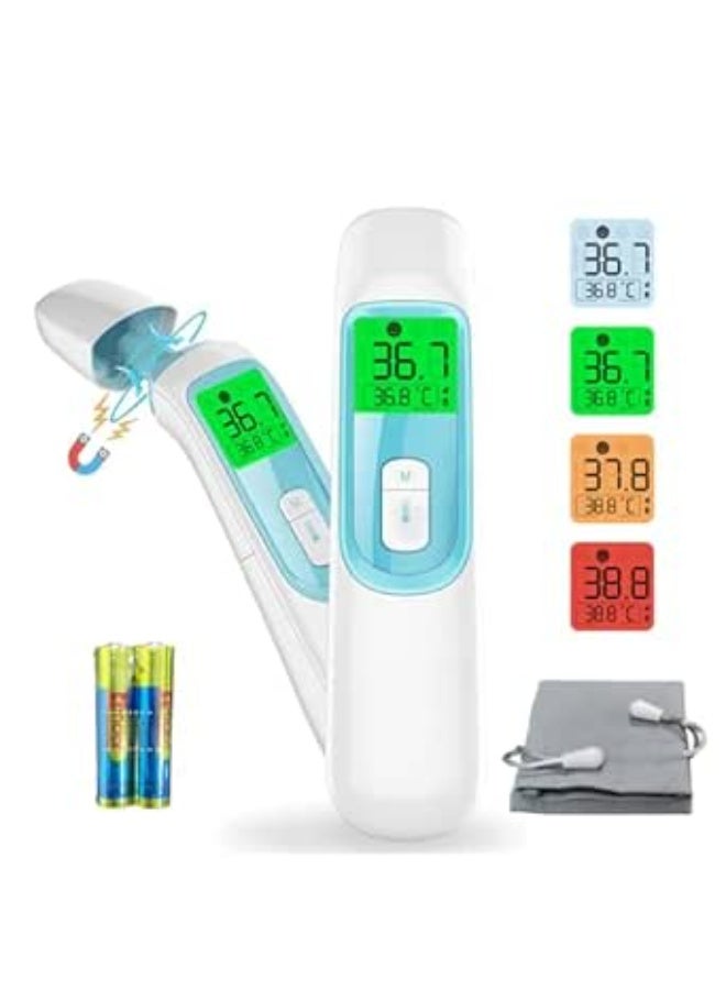 20D Infrared Digital Ear & Forehead Thermometer – Fast & Accurate Non-Contact Temperature – Fever Alarm & Instant Reading for Daily Family Use - Image 1