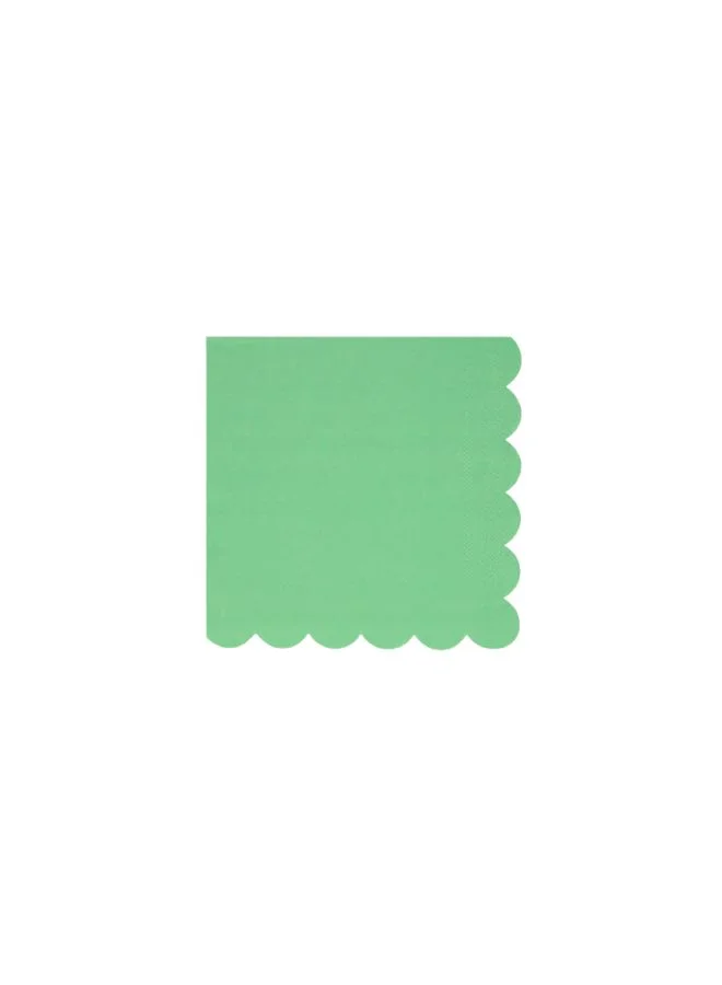 Meri Meri Emerald Green Small Napkins