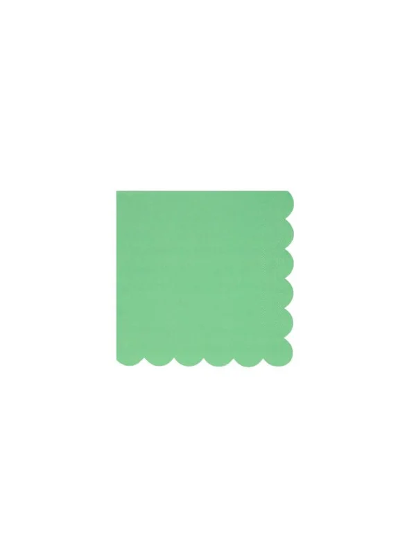 Meri Meri Emerald Green Small Napkins