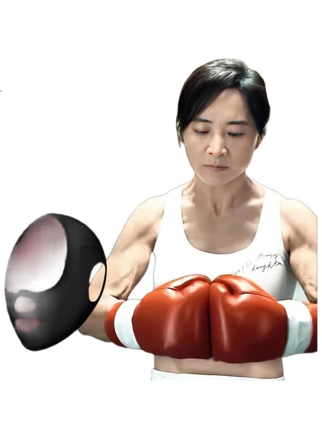 first V-Shaped Face Mask, Double Chin Reduction, Face Lifting, Nasolabial Fold Tightening, Facial Lifting, Face Bandage, Jaw And Head Strap - Image 2