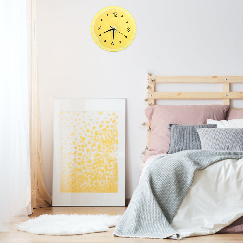 🏠 ساعة حائط حديثة بتصميم فني للزينة المنزلية تشغيل صامت - Image 4