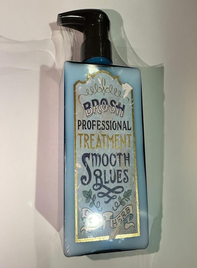 Brosh Smooth Blues Conditioner, Repairing Botanical Menthol Hair Treatment, 13.5 Oz - Image 4