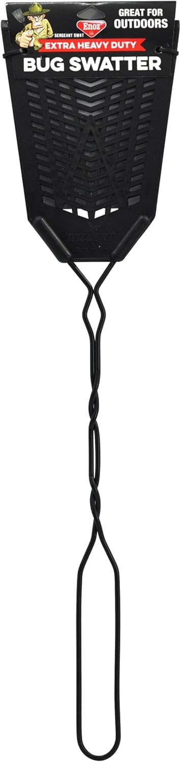 Enoz Sergeant Swat Bug Swatter - 3 Pack - Heavy Ultra Duty Manufactured Flyswatter - Environmentally Conscious, Effective, and Inexpensive Method to Control Flying Insects - Image 5