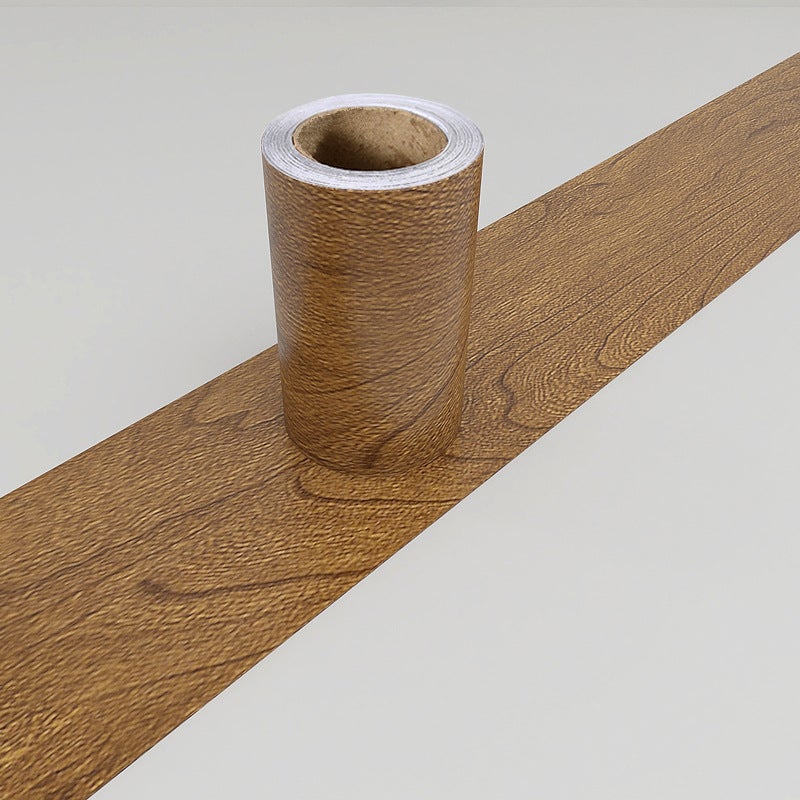 Wood Grain Waist Line Skirting Line Self-Adhesive Sticker Corner Line Door Frame Decorative Strip 10 Meters Refurbished Waterproof Moisture-Proof Sticker - Image 4