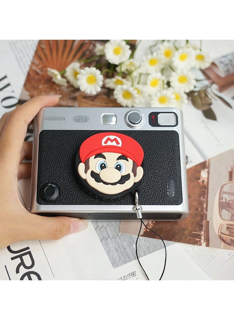 Winner Lens Cap for Fujifilm Instax Mini Evo, Fuji Mini Accessories for Fuji Instax Mini Evo Lens Cover, Anti-Scratches Plastic Cartoon Cute Mini Evo Lens Cap(No Camera) - Image 4