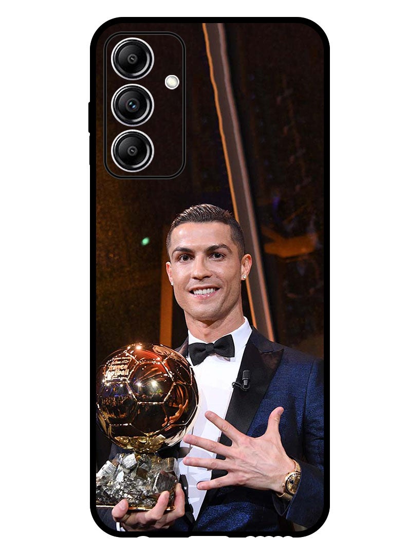 Theodor Protective Case Anti Scratch Shock Proof Bumper Cover For Samsung Galaxy A25 Ronaldo Trophy - Image 1