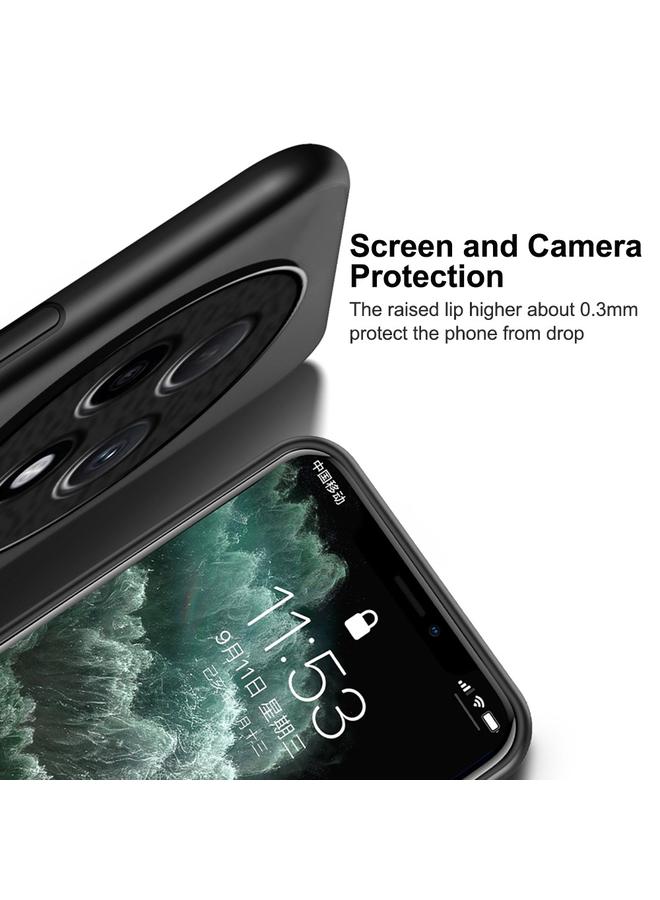 S-TOP Case For OPPO Reno12 F 5G Classic Tilt Strip Grain Magnetic PC Hybrid TPU Phone Case - Image 3