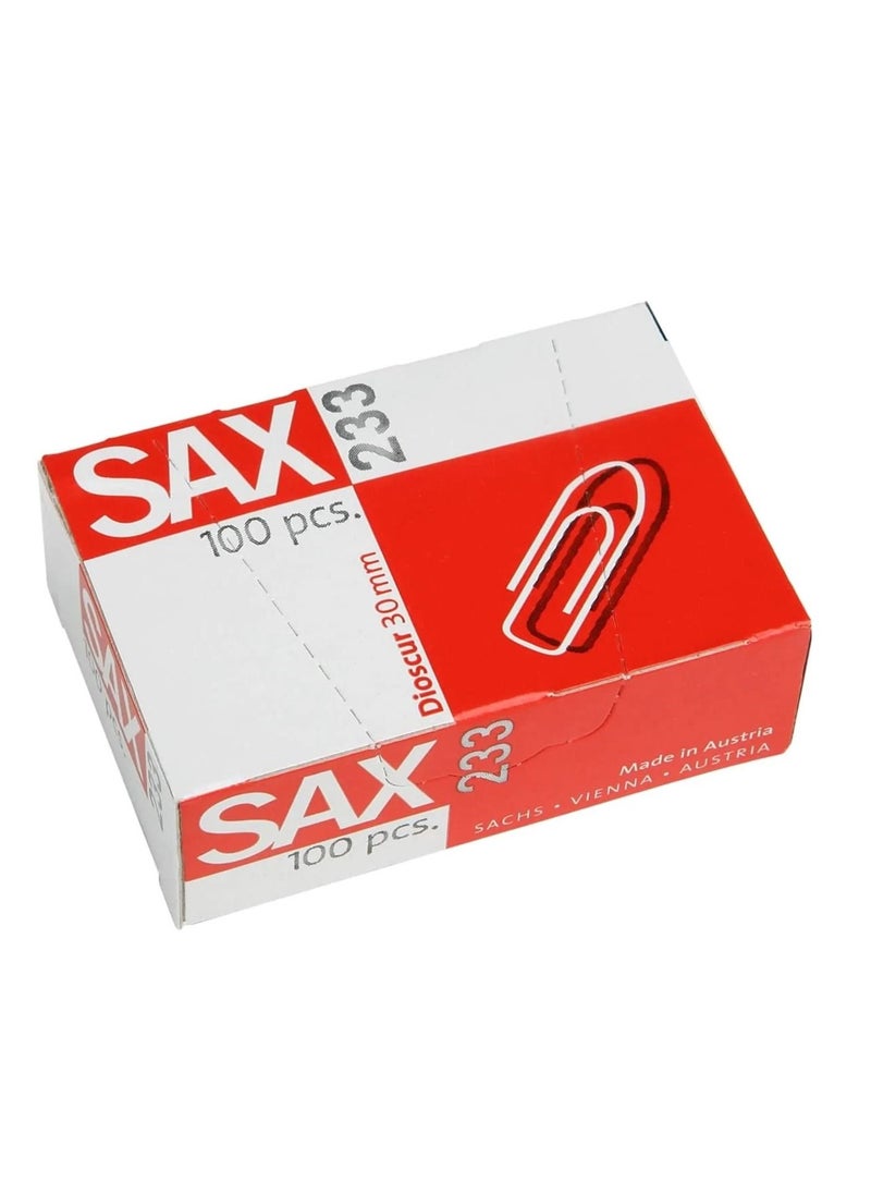 Sax 1000-Piece Paper Clips 30mm Size  - Image 2